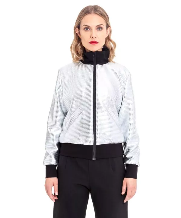 silber Blouson ulliko Herbst Winter