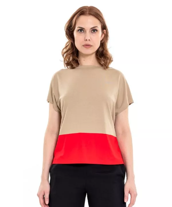 color blocking Shirt von ulliKo