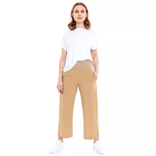 Tencel Hose von ulliKo in Sand Farbe