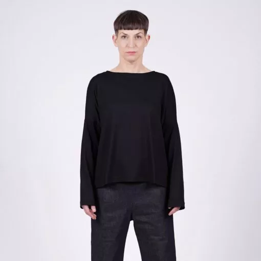 Ulliko Langarmshirt Joy in schwarz