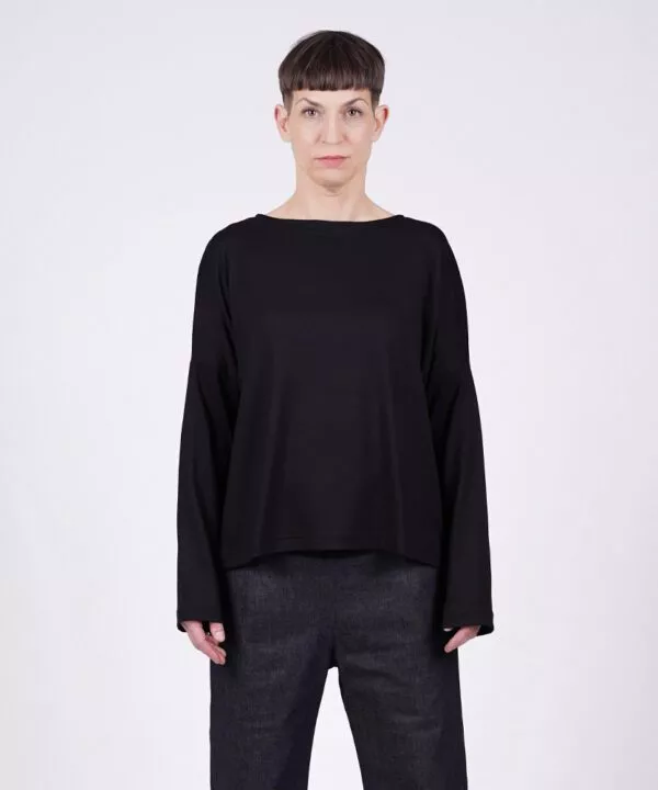 Ulliko Langarmshirt Joy in schwarz