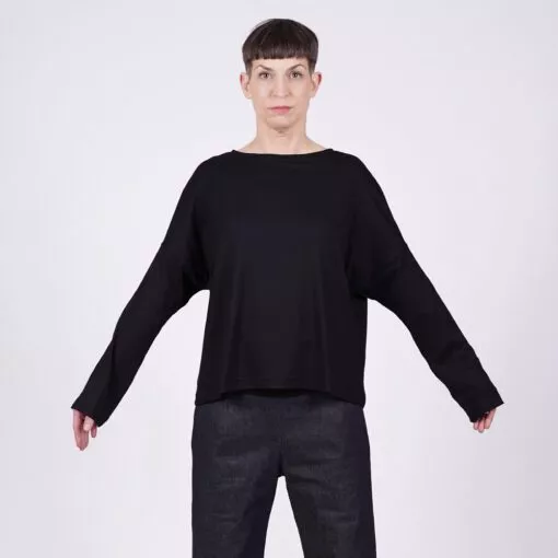 Ulliko Langarmshirt Joy in schwarz