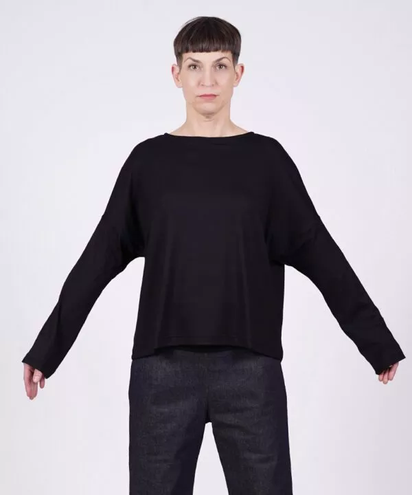 Ulliko Langarmshirt Joy in schwarz