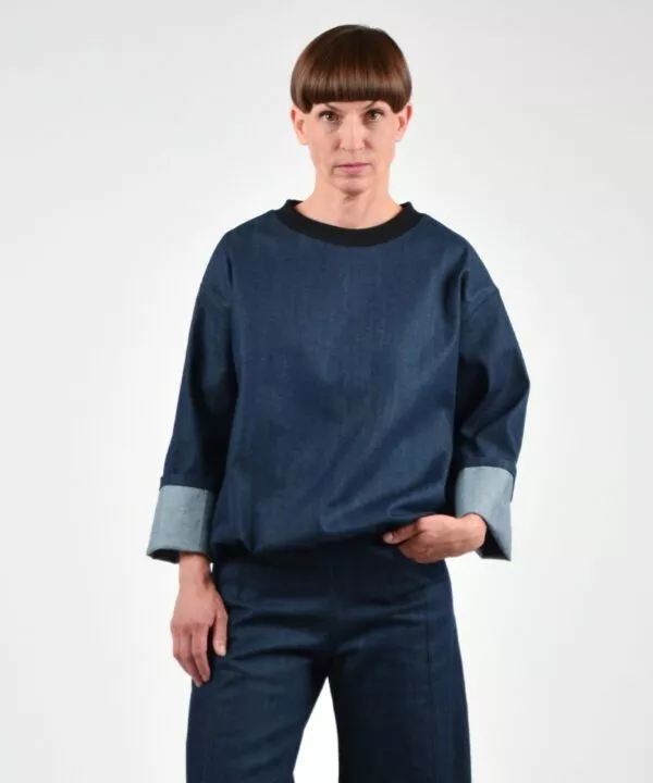 ulliko Denim Sweater